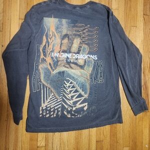 Imagine Dragons Long Sleeve Tee - Black